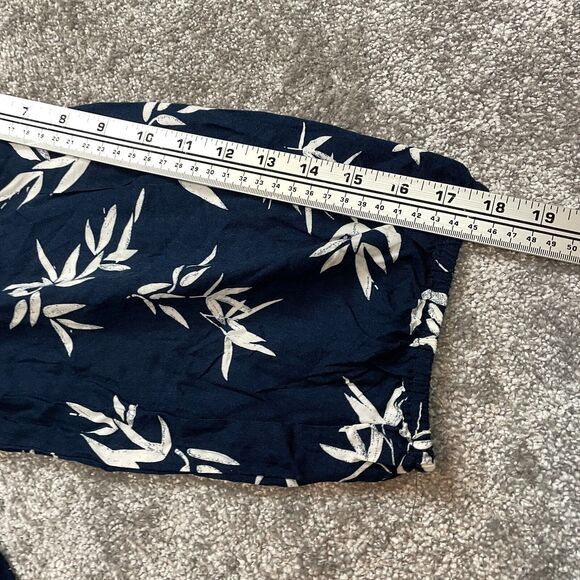 Cassee's Blouse top Womens 3X Blue White Floral 3/4 Sleeve Rayon Soft New NWT - Picture 12 of 13